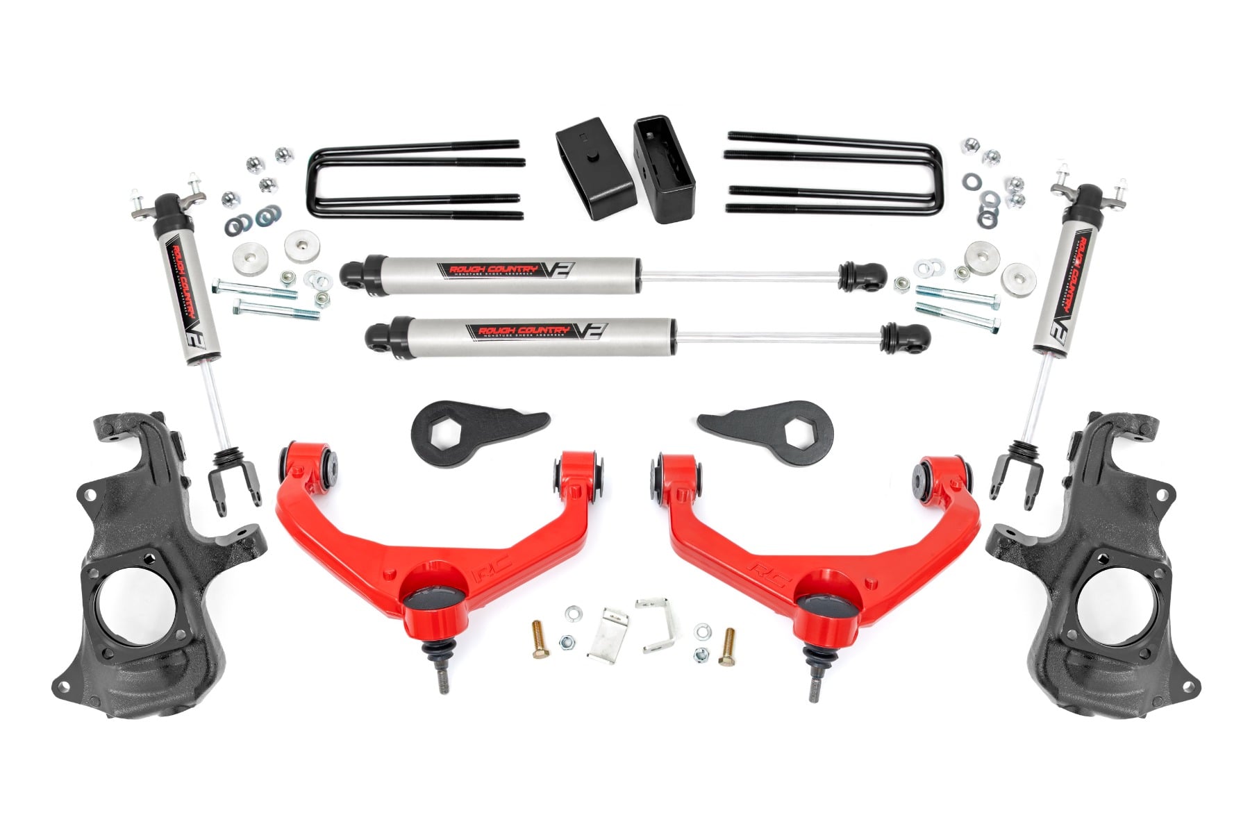 3.5 Inch Knuckle Lift Kit | V2 | w/ Overloads | Chevy/GMC 2500HD/3500HD (11-19)
