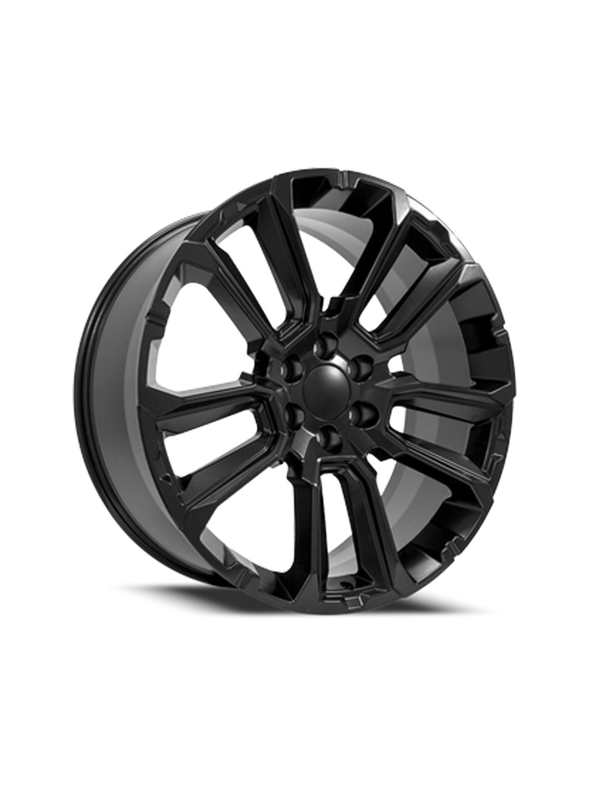 Chevy Silverado 1500 Gloss Black Wheel 22x9 | 6x139.7 +28