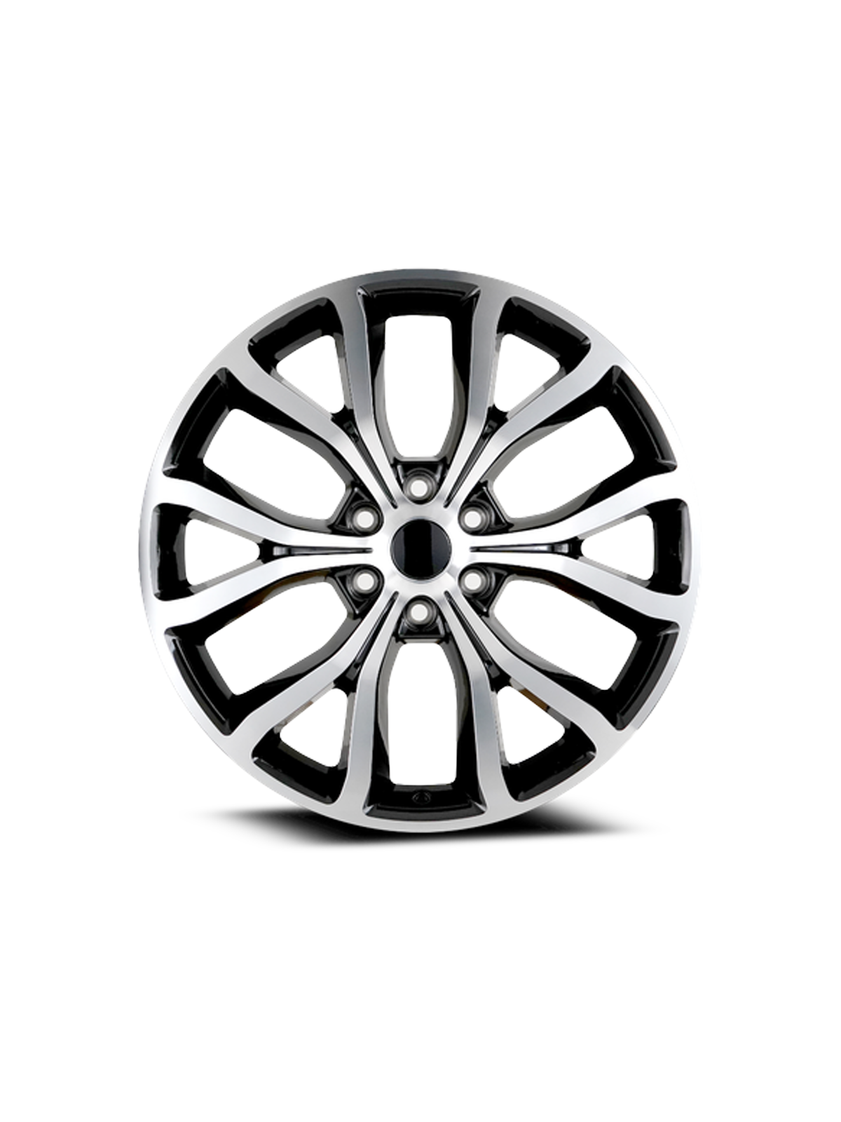 Chevy Black/Machined Wheel 22x9 | 6x139.7 +28