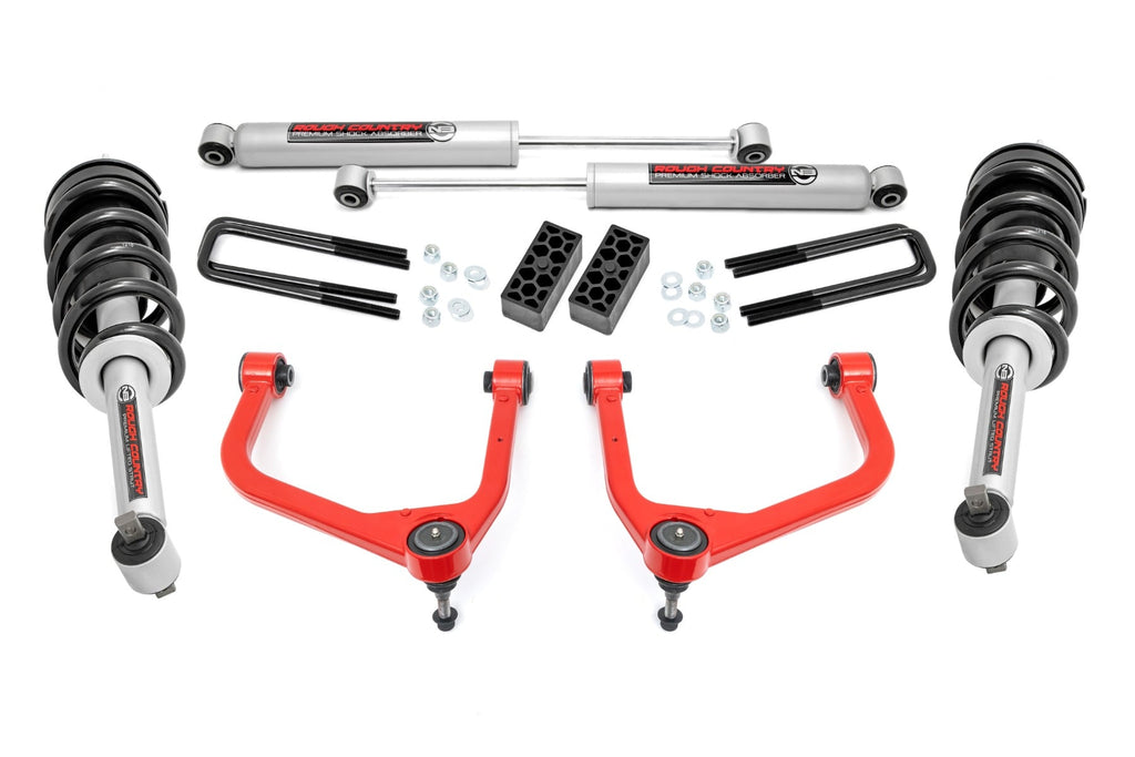 3.5 Inch Lift Kit | N3 Struts | Chevy Silverado 1500 2WD/4WD (2019-2024 & Classic)