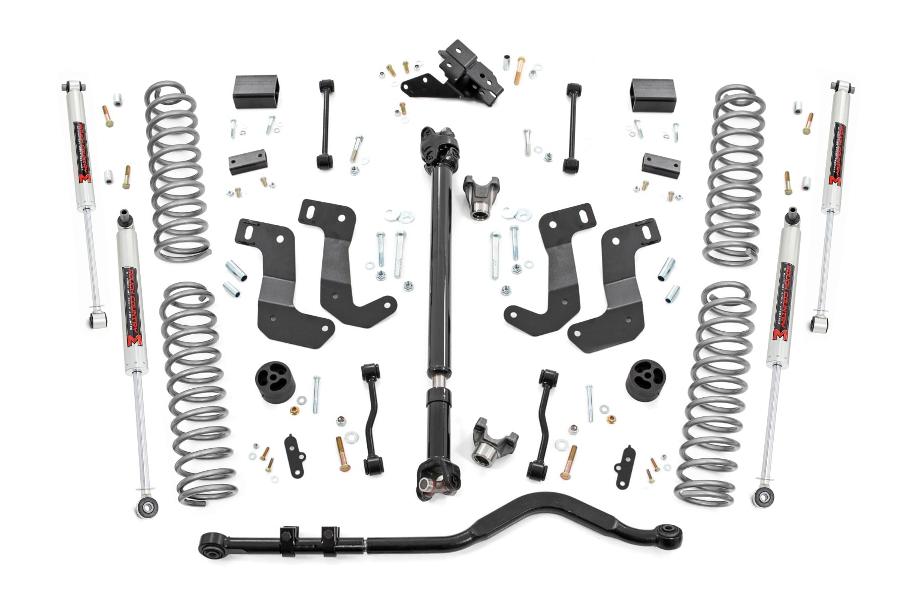 3.5 Inch lift Kit | C/A Drop | FR D/S | M1 | Jeep Wrangler Unlimited (24-26)