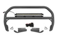 Nudge Bar | 20 Inch Black Single Row LED | OE Modular Steel | | Ford Bronco (21-26)