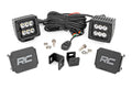 LED Light Kit | Ditch Mount | 2" Black Pair | Spot | Toyota Tundra (22-26)