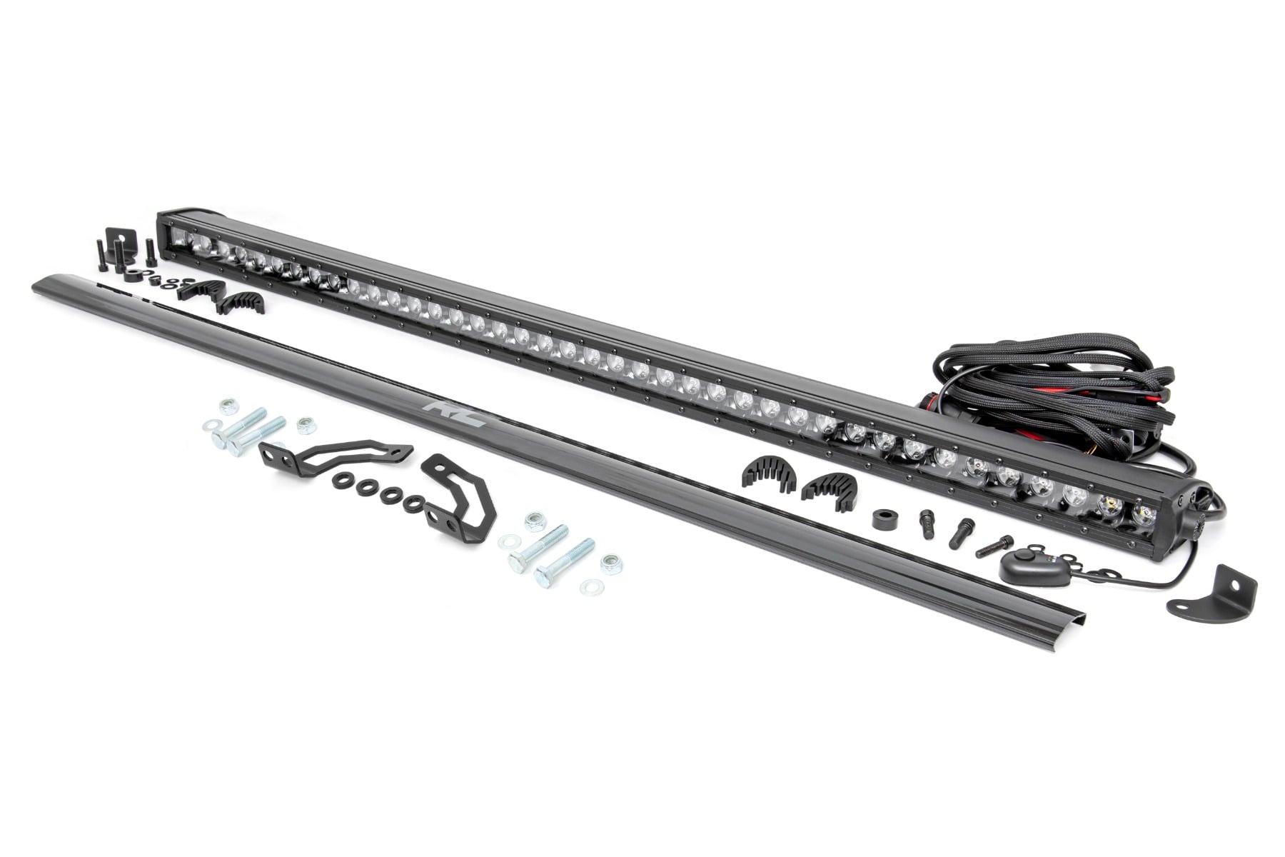 LED Light Kit | Rear Mount | 40" Black Single Row | Polaris RZR 1000XP4 (2024)