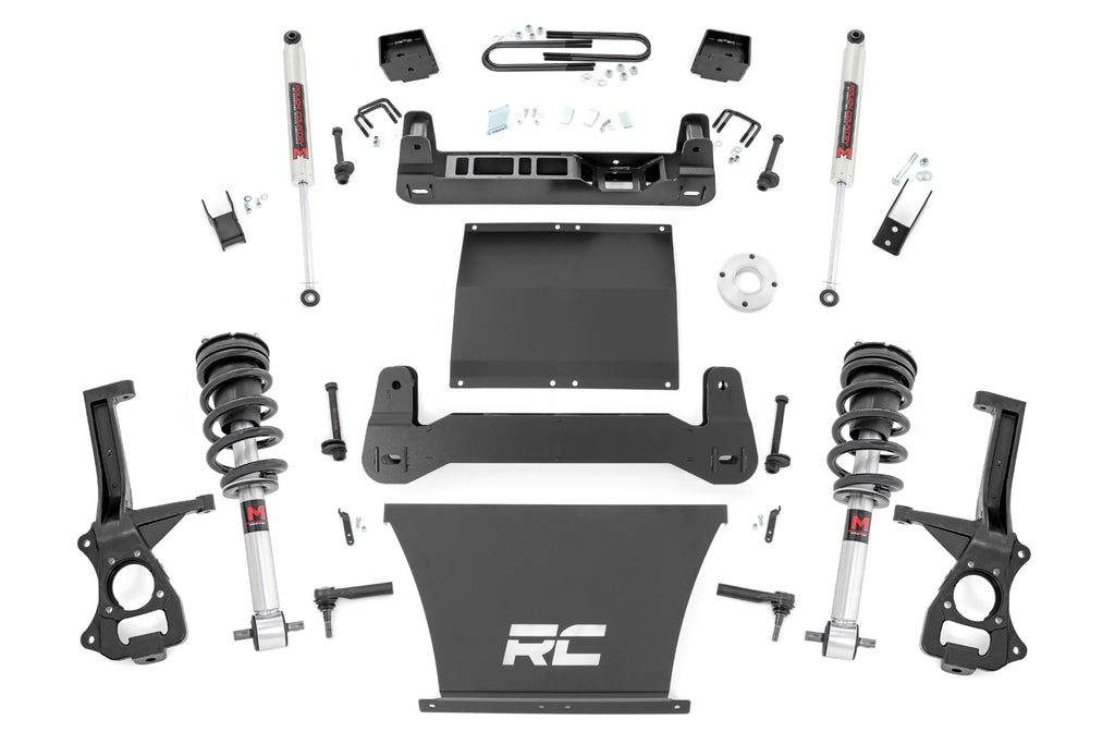 6 Inch Lift Kit | Mono Leaf Rear | M1 Struts/M1 | Chevy Silverado 1500 (25-26)
