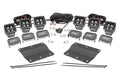 LED Light Kit | Fog Mount | Triple 2" Black Pair | White DRL | Ford Bronco (21-26)