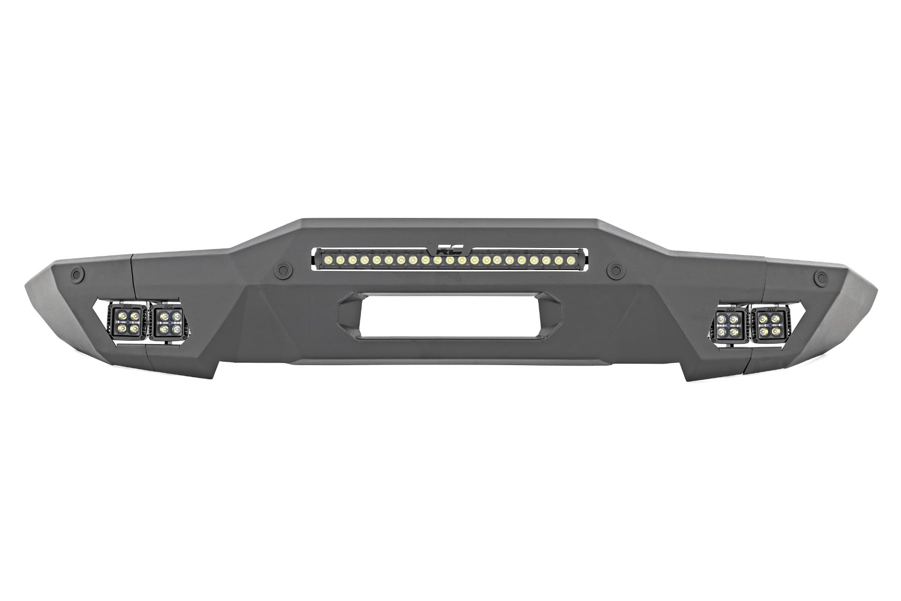 Front Bumper | Modular | Full Wings | Amber DRL | Ford Bronco (2 Door) (21-26)/Bronco (21-25)