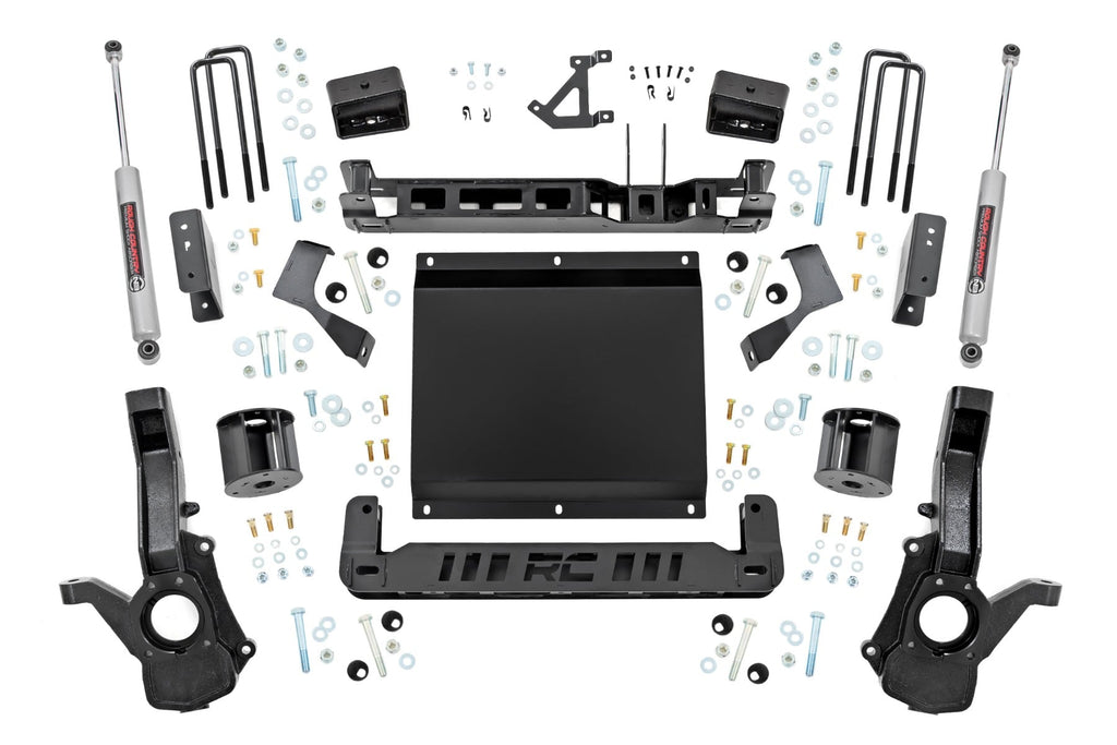 4 Inch Lift Kit | N3 Shocks | Chevy/GMC Canyon/Colorado 4WD (2023-2026)