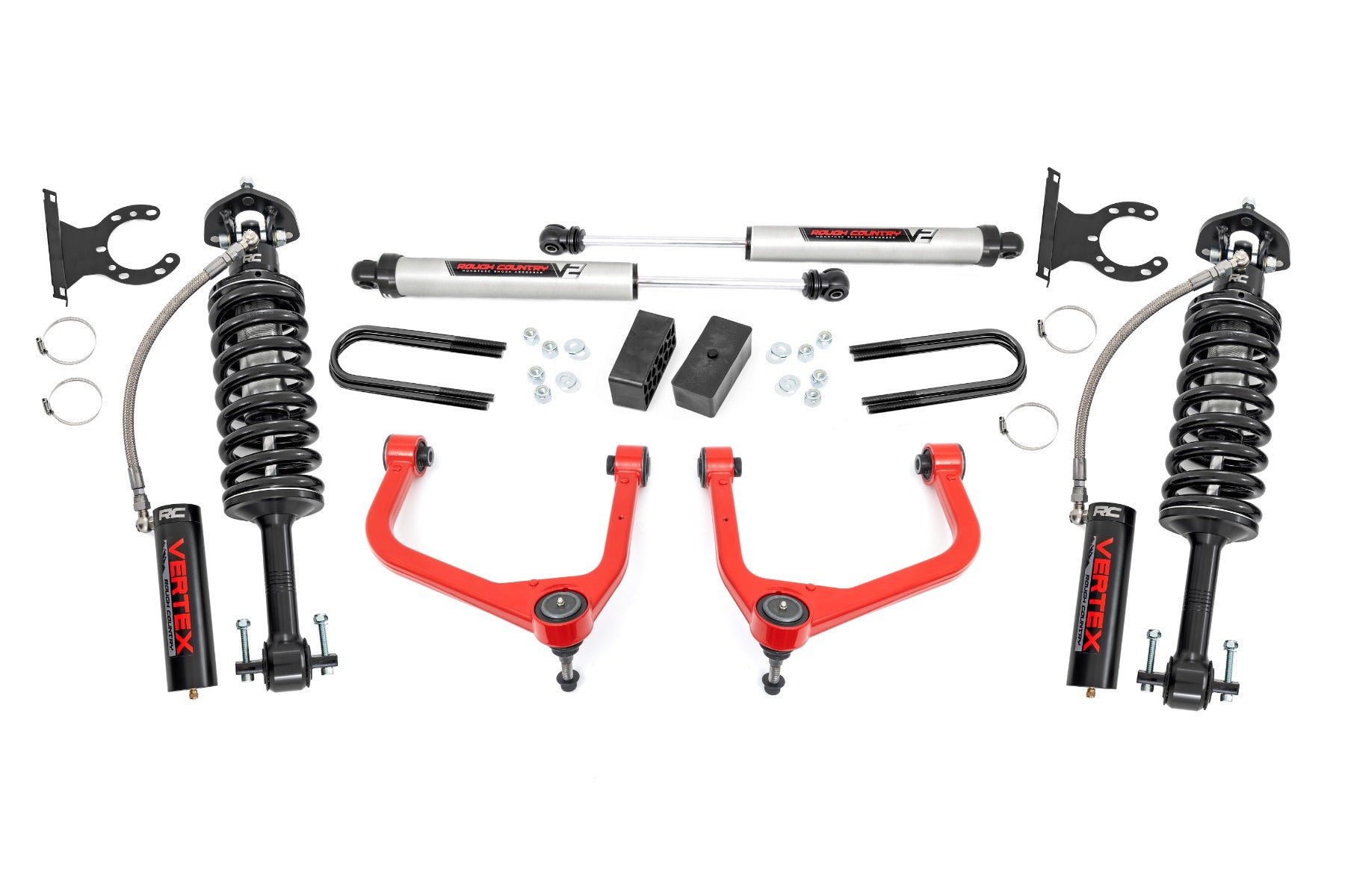 3.5 Inch Lift Kit | Mono Leaf Rear | Vertex/V2 | GMC Sierra 1500 (25-26)