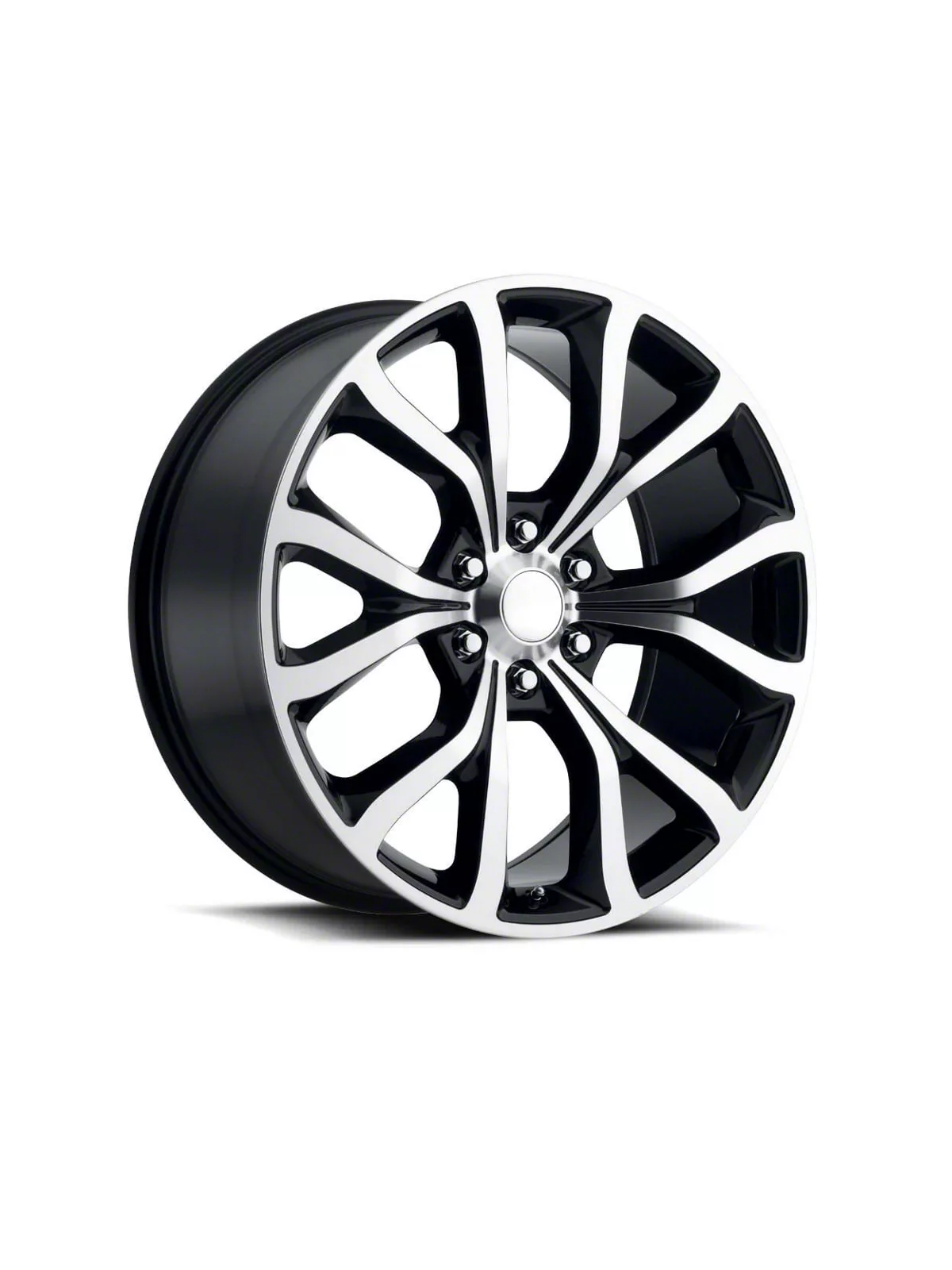 Ford Expedition Black/Machined Wheel 22x9.5 | 6x135 +31