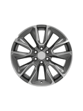 Chevy DH5166 Gun Metal/Machined Face Wheel 22x9 | 6x139.7 +31