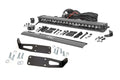 LED Light Kit | Bumper Mount | 20" Black Single Row | White DRL | Ram 2500 (03-18)/3500 (03-18)