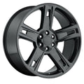 Chevy Revolution G-07 Gloss Black Wheel 22x9 | 6x139.7 +24