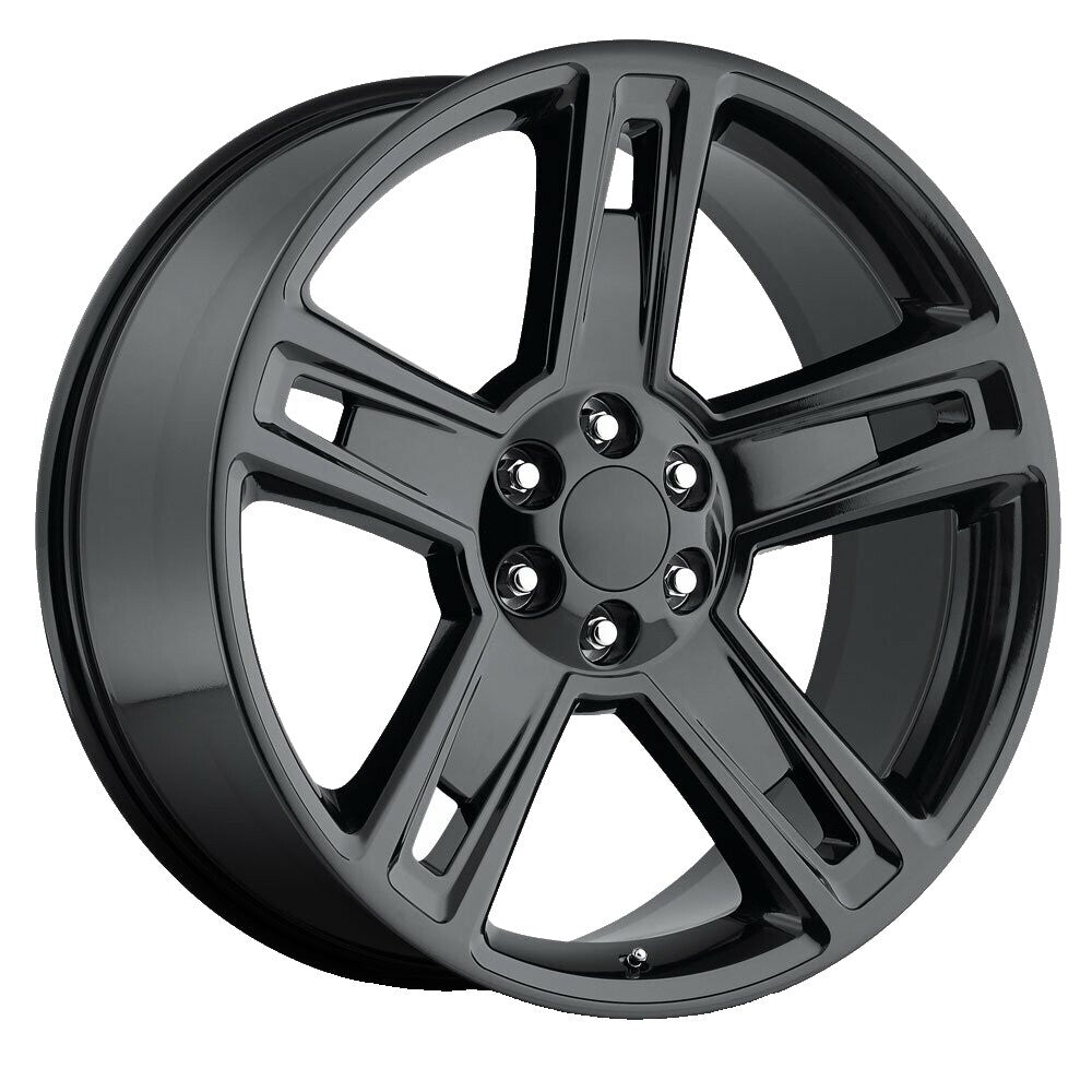 Chevy Revolution G-07 Gloss Black Wheel 22x9 | 6x139.7 +24