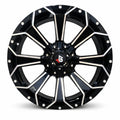 Iron Sentinel Gloss Black/Machined Wheel 20x9 | 6x135 / 6x139.7 ET 0