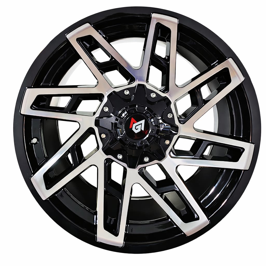 Night Striker Gloss Black/Machined Wheel 20x10 | 6x135 / 6x139.7 -12