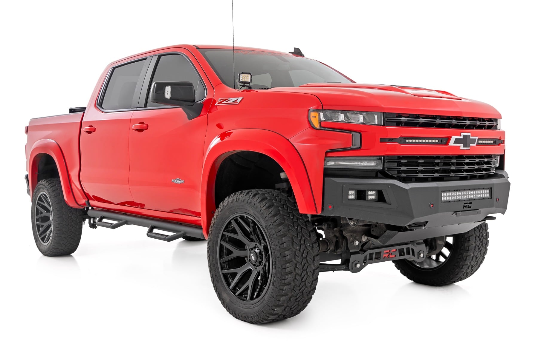 Nerf Steps | Cab Length | Crew Cab | Chevy/GMC 1500/2500HD/3500HD (19-26)