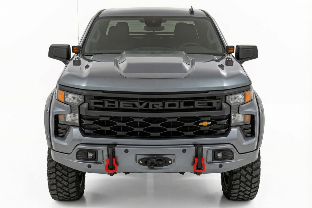 Front FXS Bumper | 12000S | GXD Sterling Grey Metallic | Chevy Silverado 1500 (23-26)