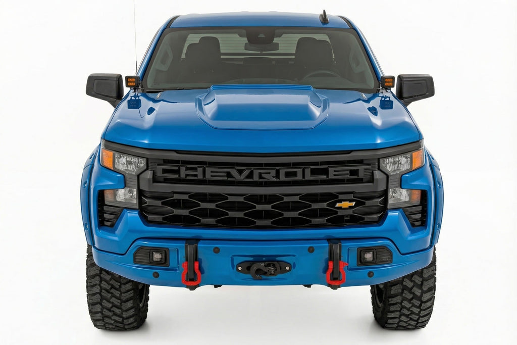 Bumper Cover | GA0 North Sky Blue | Chevy Silverado 1500 2WD/4WD (2023-2026)