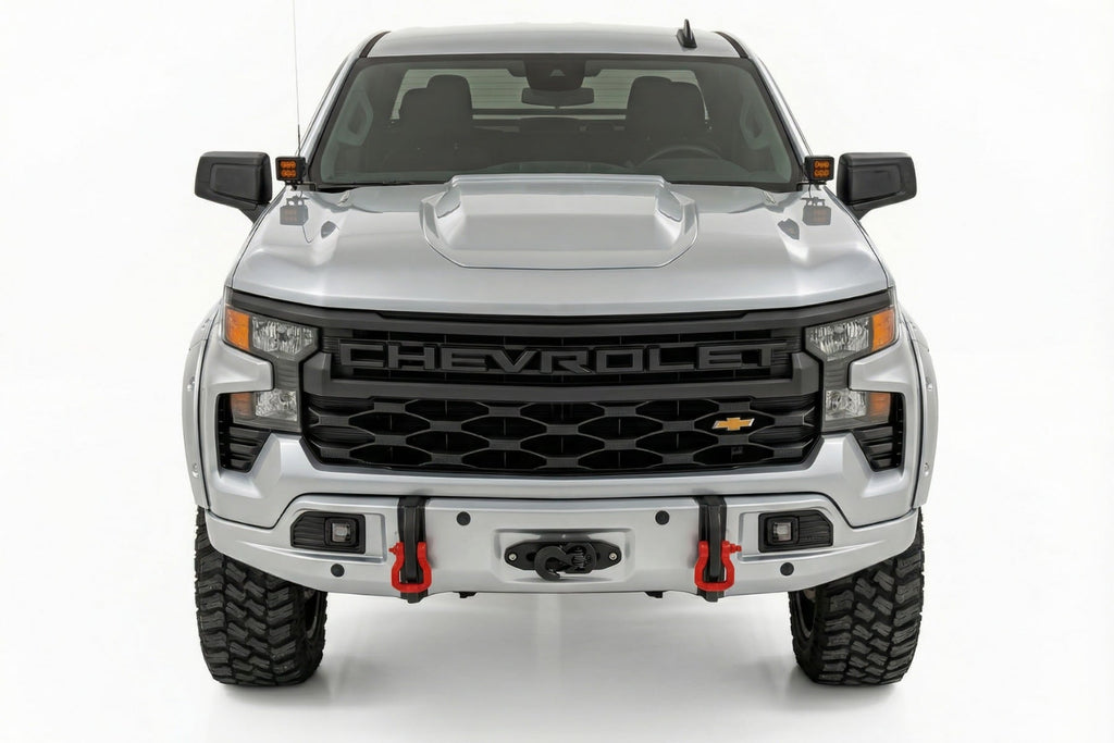 Front FXS Bumper | 12000S | GAN Silver Ice Metallic | Chevy Silverado 1500 (23-26)
