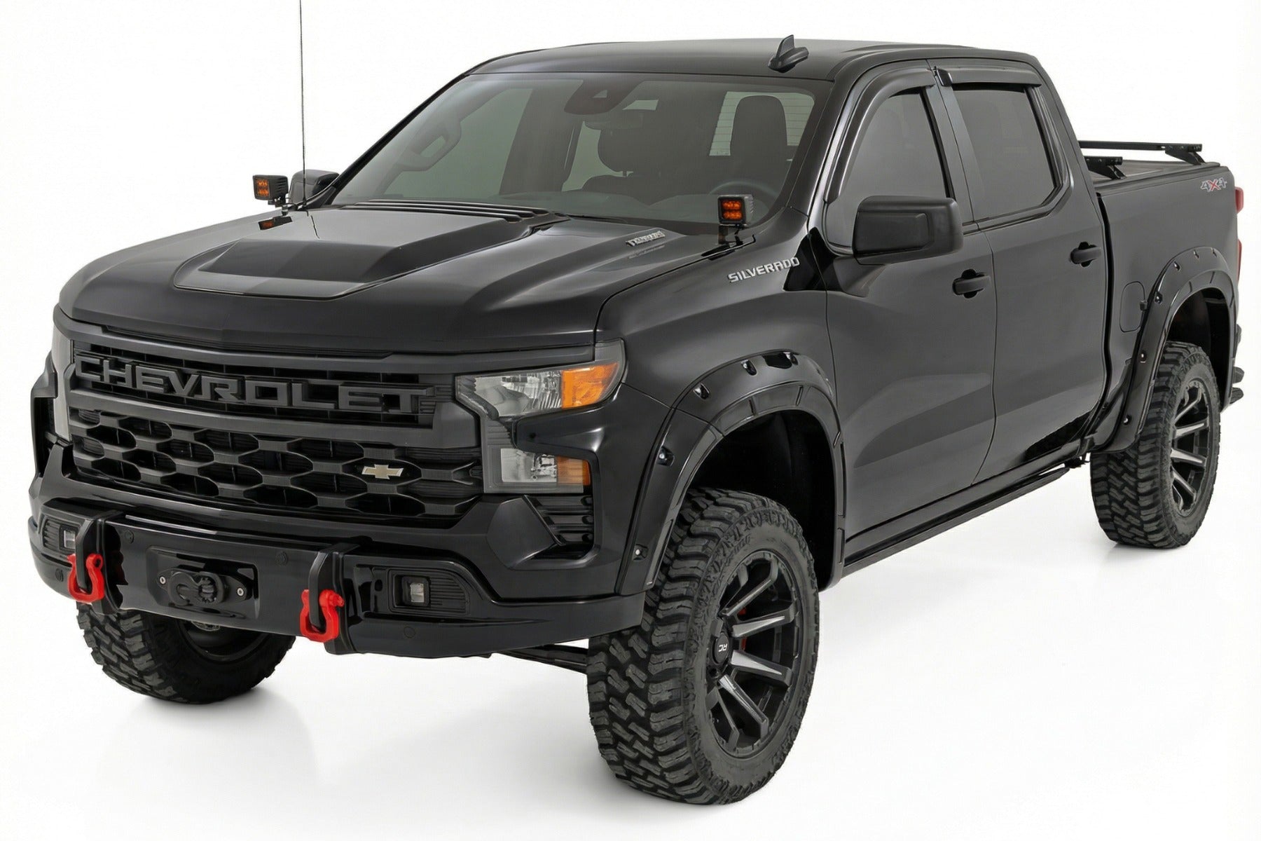 Front FXS Bumper | 12000S | GBA Black | Chevy Silverado 1500 2WD/4WD (23-26)