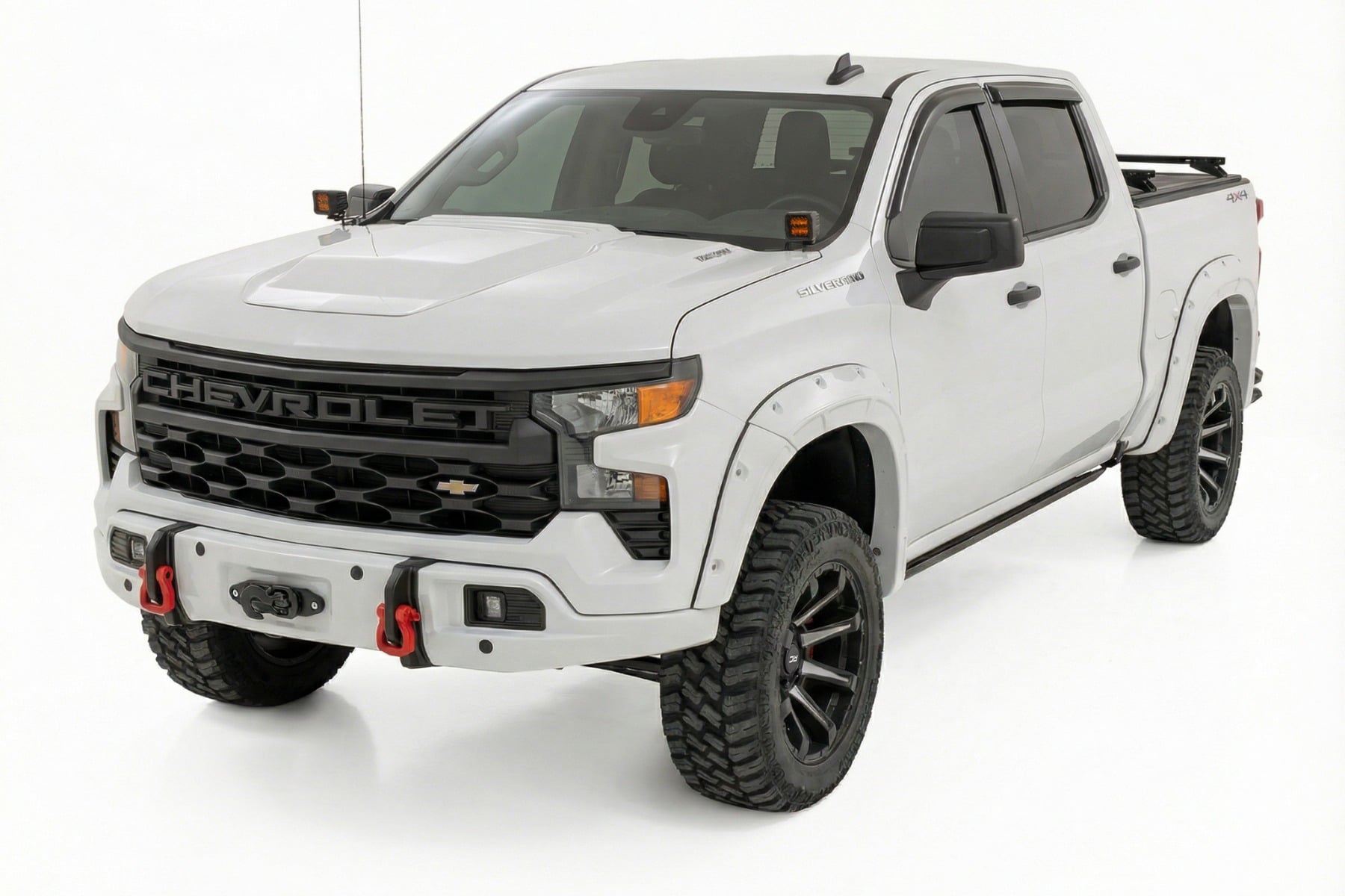 Front FXS Bumper | 12000S | GAZ Summit White | Chevy Silverado 1500 (23-26)