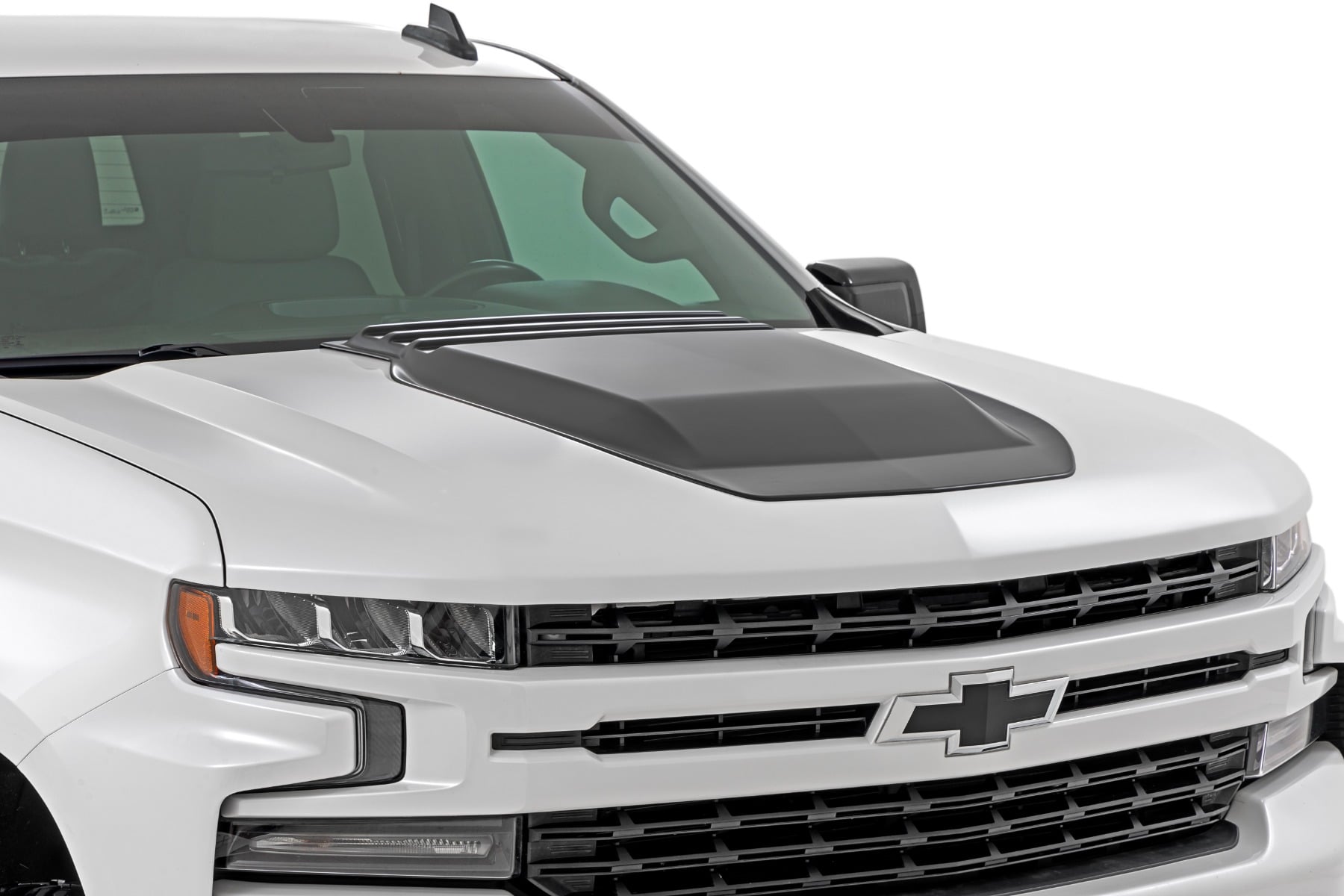 Hood Scoop | GXG Tungsten | Chevy Silverado 1500 2WD/4WD (2019-2026)