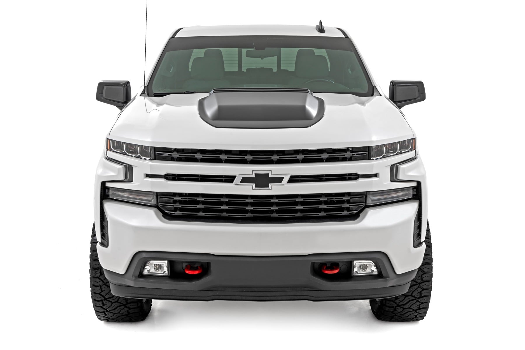Hood Scoop | GBA Black | Chevy Silverado 1500 2WD/4WD (2019-2026)