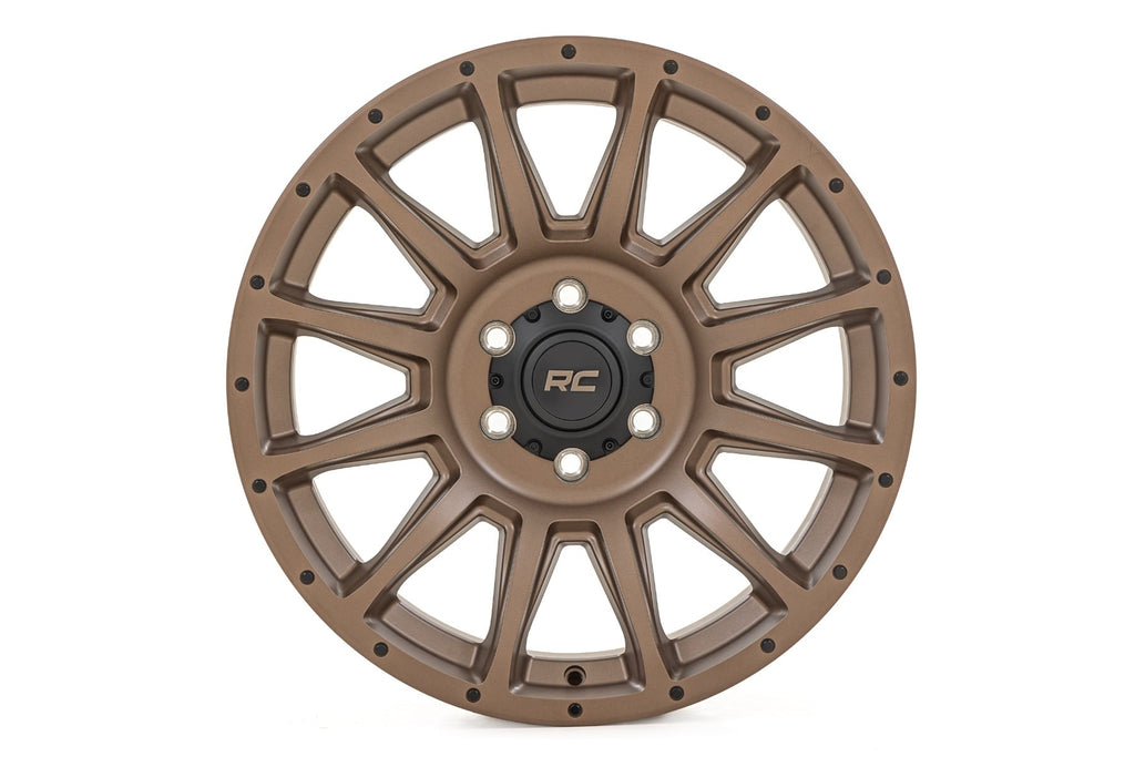 Rough Country 90 Series Wheel | One-Piece | Bronze | 18x9 | 5x5 | 0mm