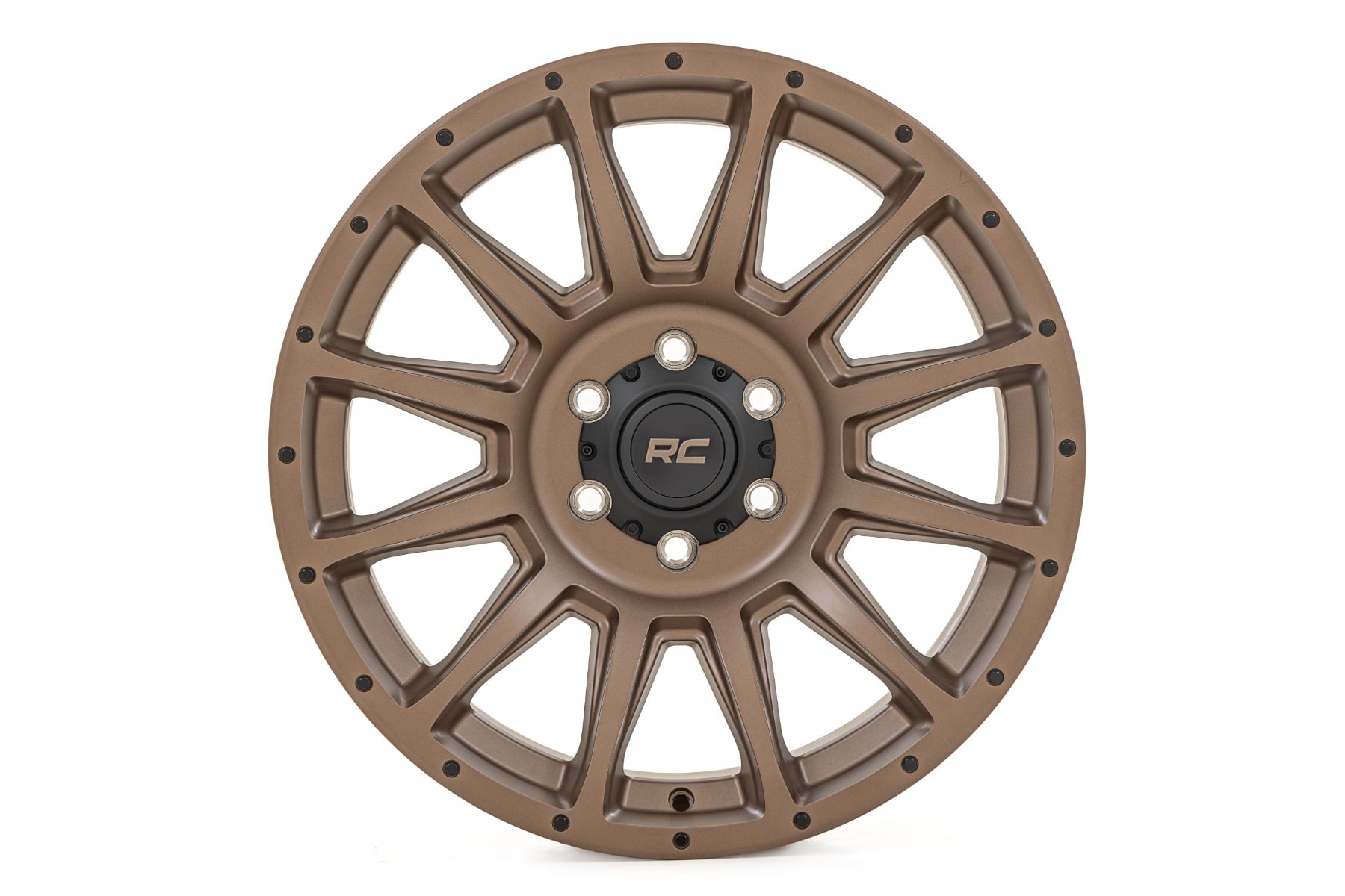 Rough Country 90 Series Wheel | One-Piece | Bronze | 18x9 | 8x6.5 | -12mm