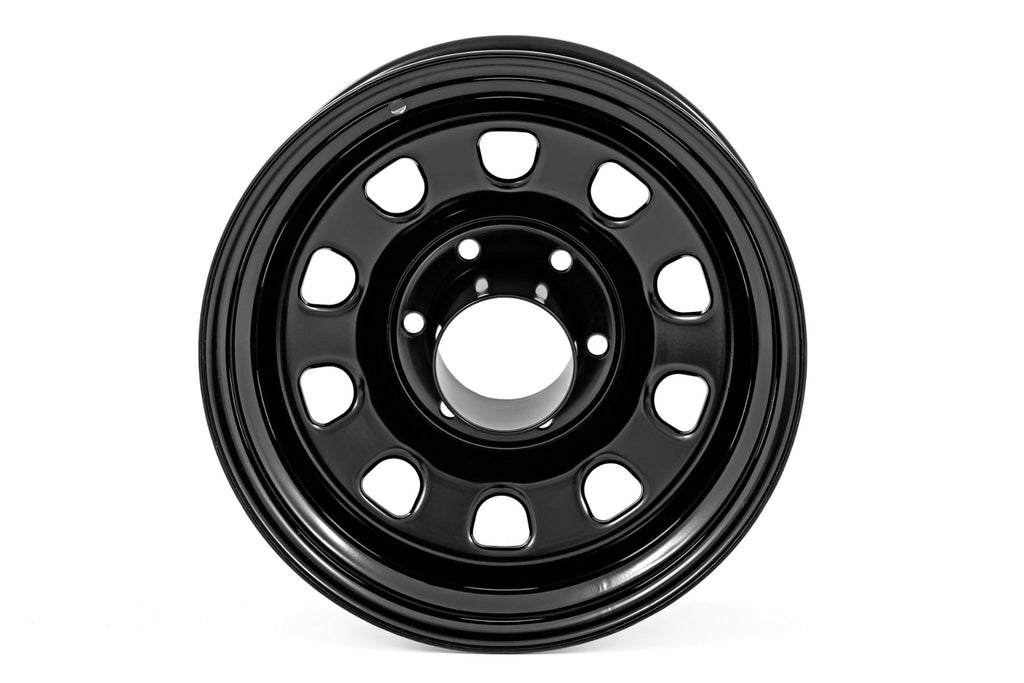 Steel Wheel | Black | 17x9 | 6x5.5 | 4.25 Bore | +0
