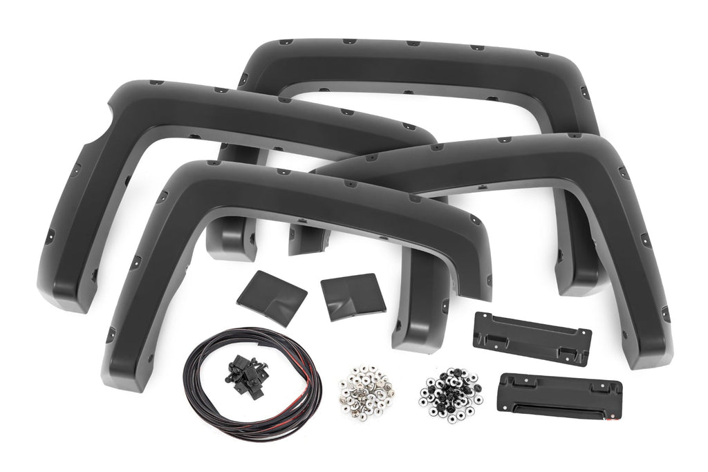 Pocket Fender Flares | 5'9" Bed | GPA Graphite | Chevy Silverado 1500 (14-18 & Classic)