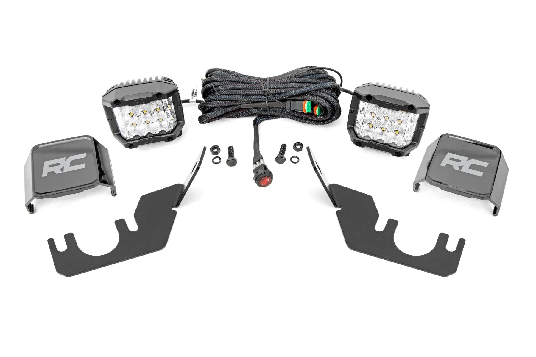 LED Light | Rear Mount | 3" OSRAM | Kawasaki Teryx 4 1000/Teryx 800