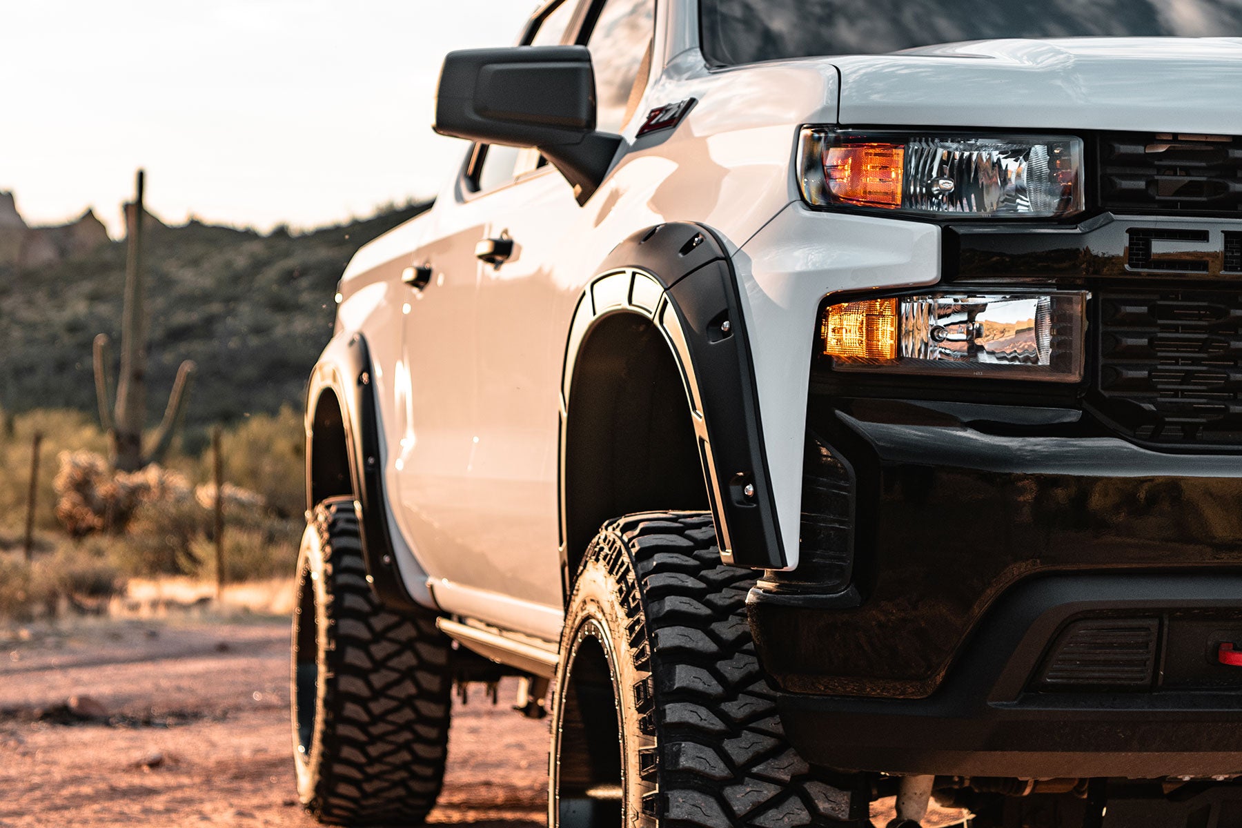 Defender Fender Flares | GNO Slate Gray | Chevy Silverado 1500 2WD/4WD (19-26)