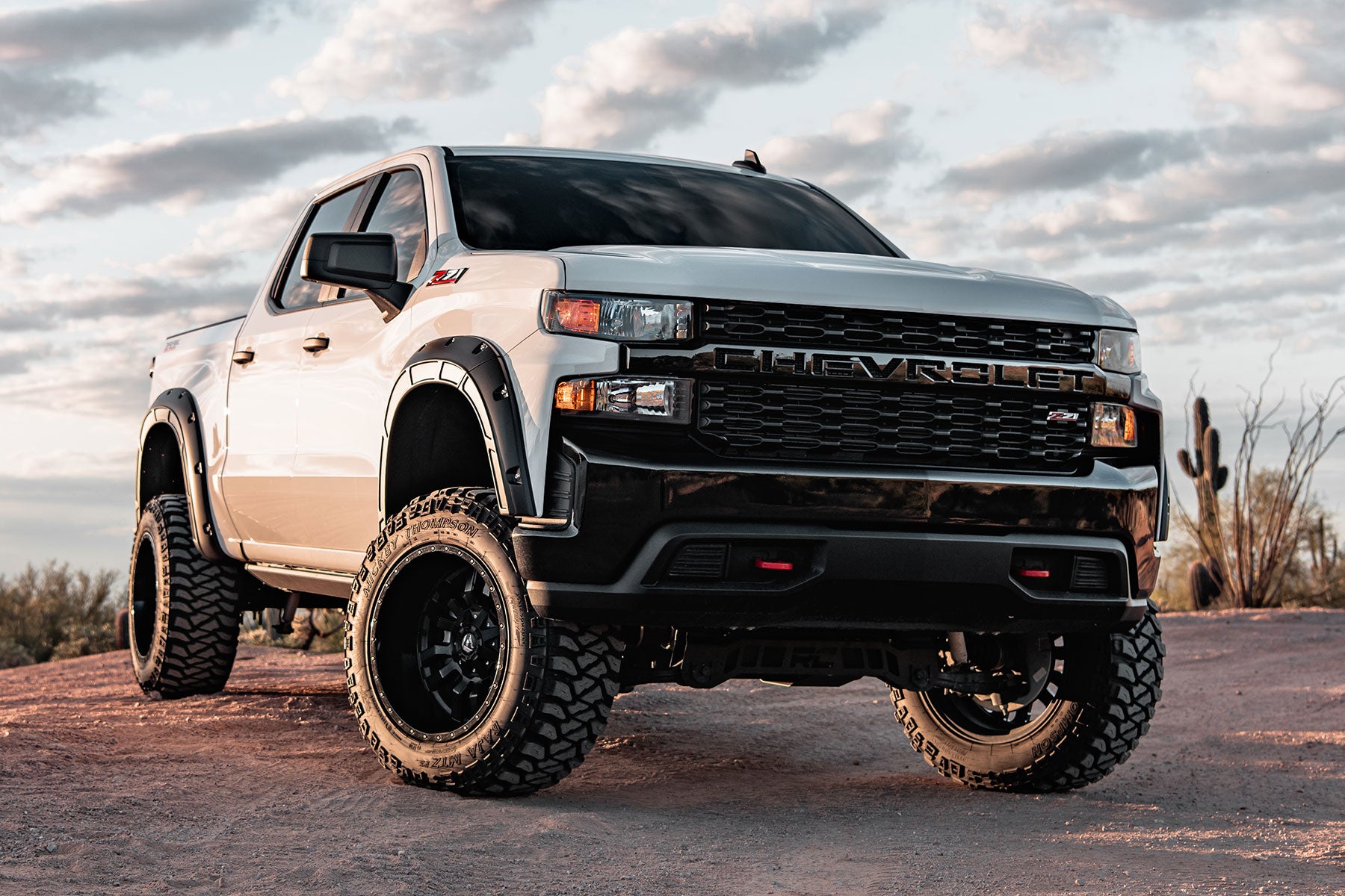 Defender Fender Flares | GXP Lakeshore Blue | Chevy Silverado 1500 (19-26)