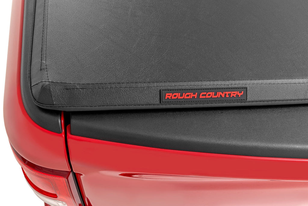 Soft Tri-Fold Bed Cover | 6'7" Bed | Chevy/GMC Sierra 1500 (19-26)/Silverado 1500 (19-26)