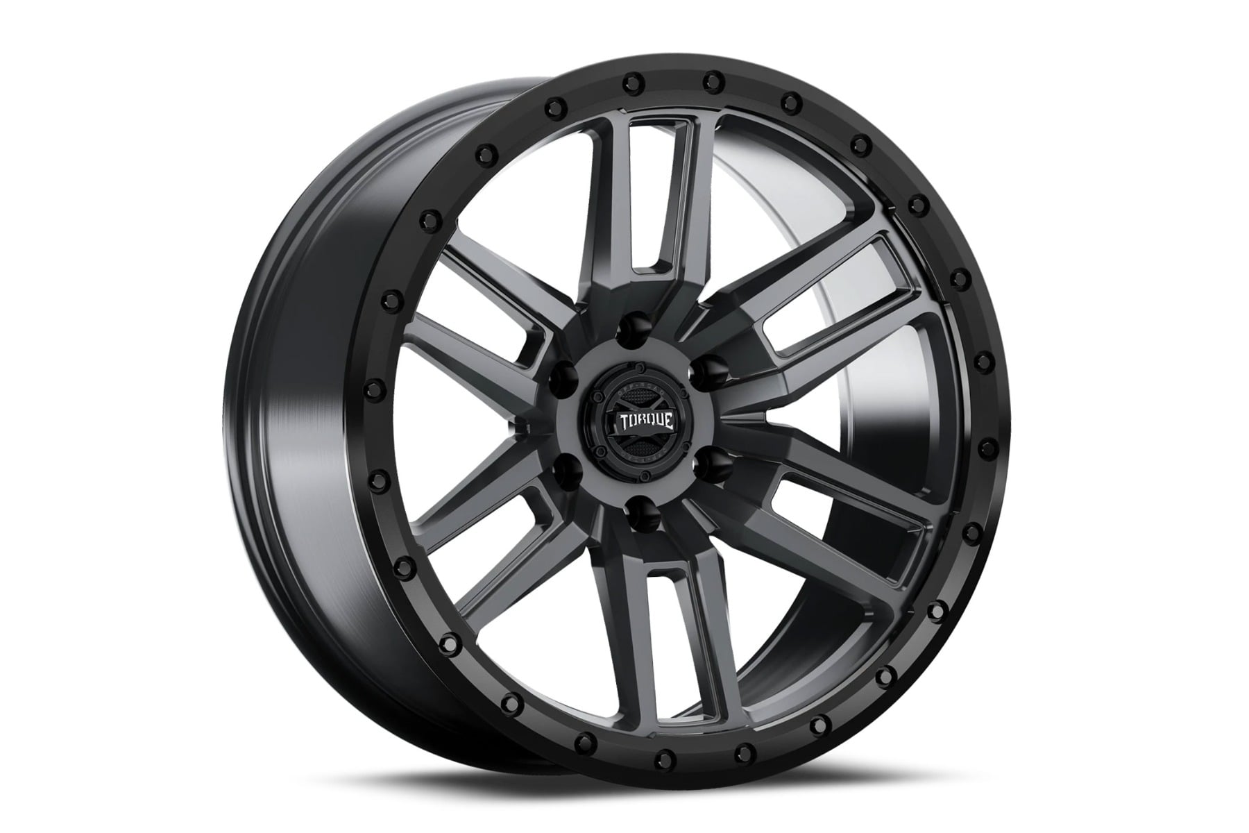 Torque Pritchett | Anthracite w/Black Lip | 20x9 | 6x135 | -12mm