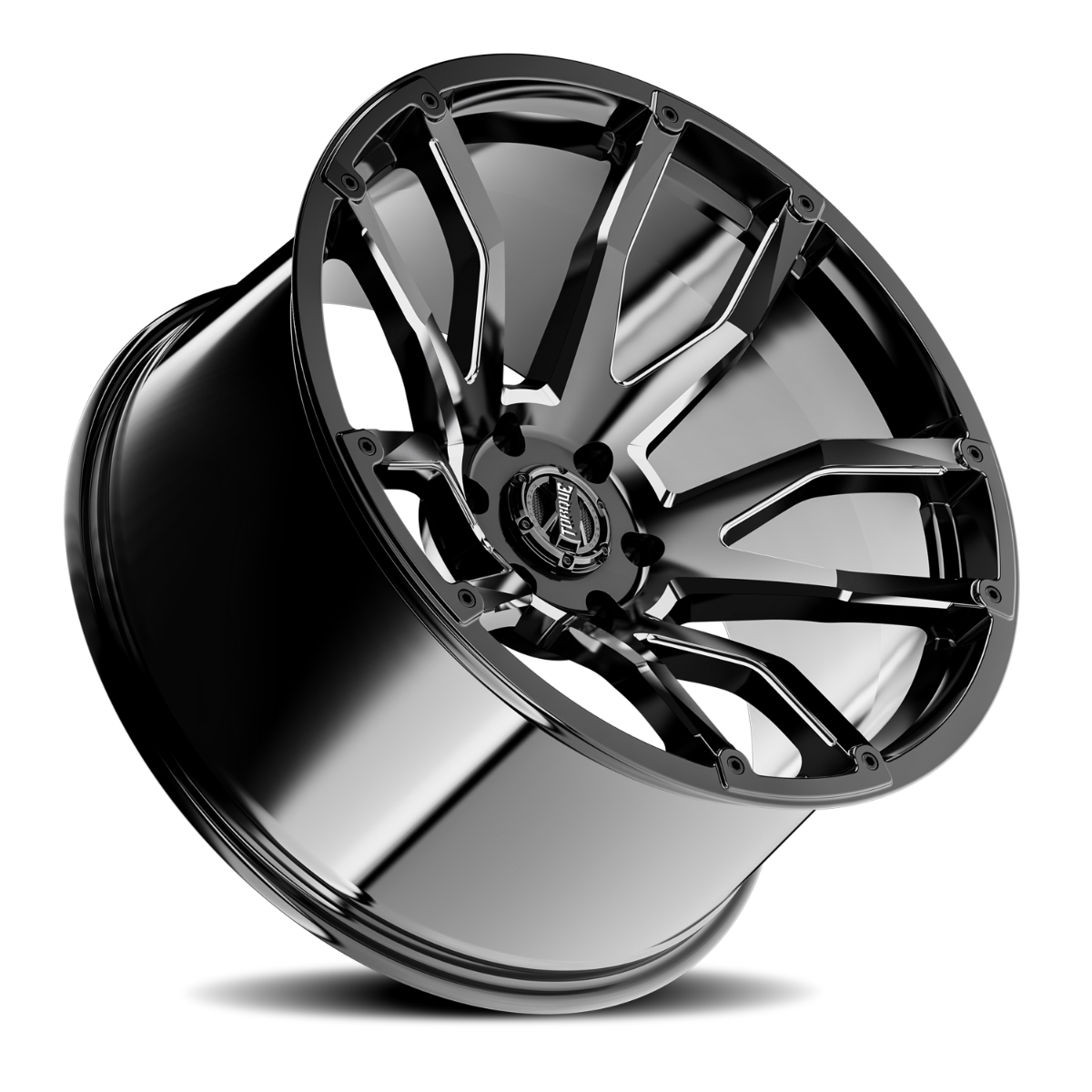 Torque Impact | Gloss Black w/Milled Accents | 20x9 | 8x180 | 0mm